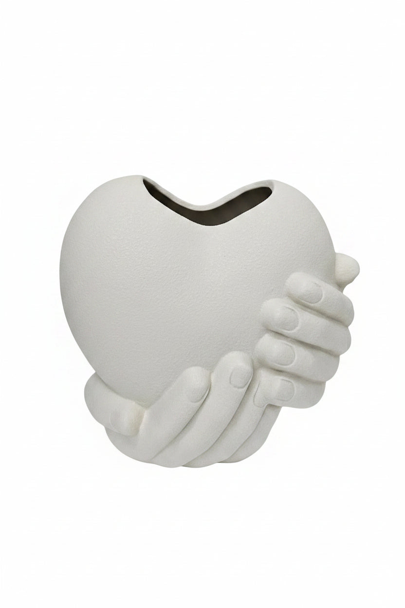 HEART HANDS VASE