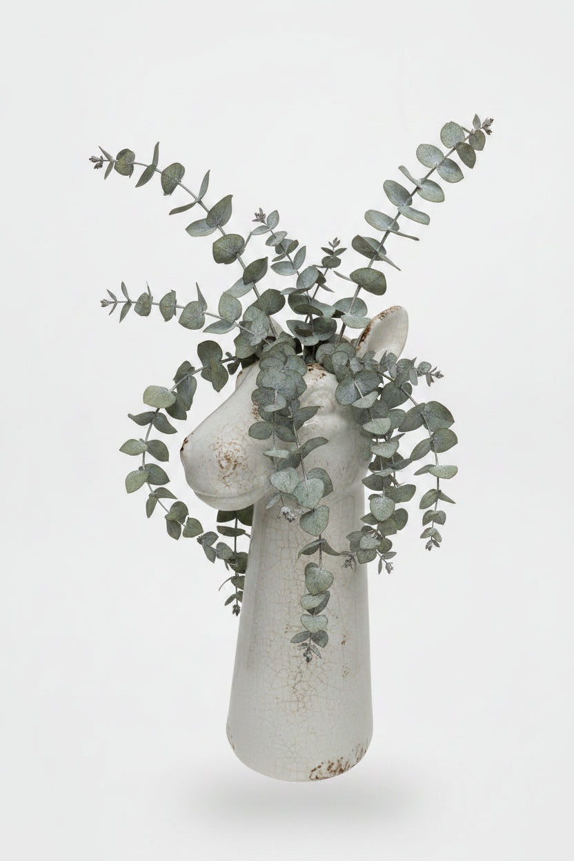 HORSE HEAD VASE