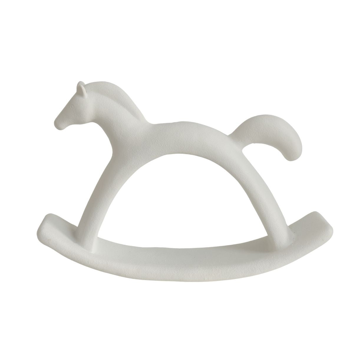 DÉCOR ROCKING WHITE PONY