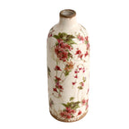 RED FLOWER VASE