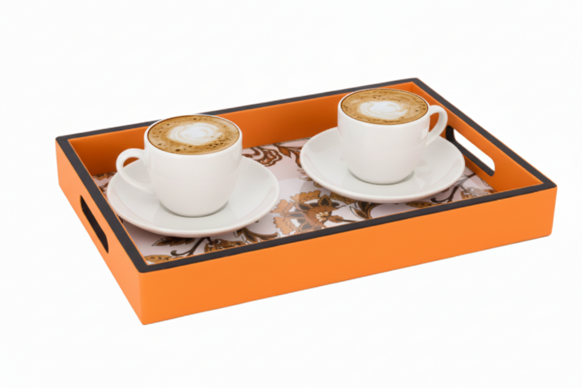 ORANGE DÉCOR TRAY