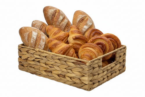 3pc WOVEN TRAY SET